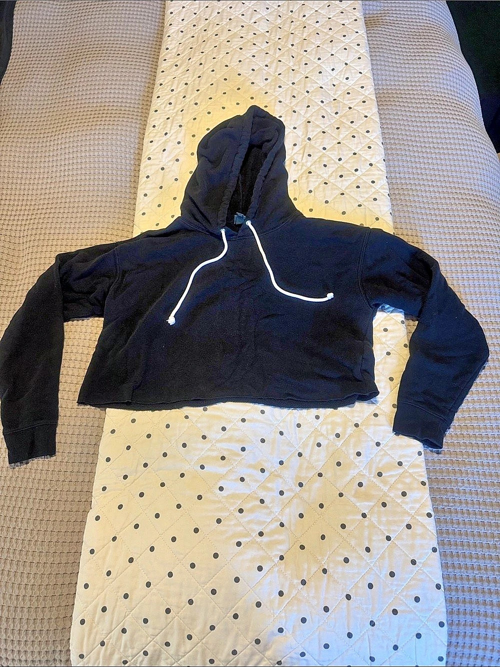 Wild Fable Black Hoodie & Flare Sweatpants Set Size Medium/Small Like New